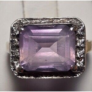 Vintage sterling silver ring sz 8